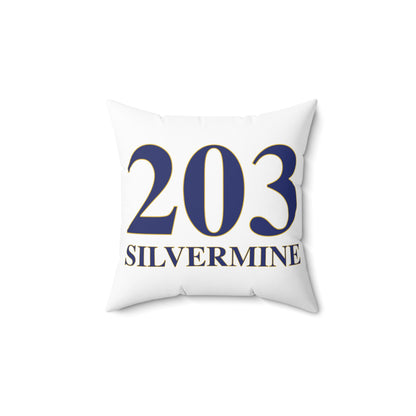 203 Silvermine Spun Polyester Square Pillow