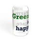 Greens Farms is my Happy Place Sipper Glass, 16oz