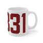 06331 Canterbury Connecticut Zip Code Mug 11oz