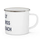 I Really Really Miss Compo Beach Enamel Camping Mug