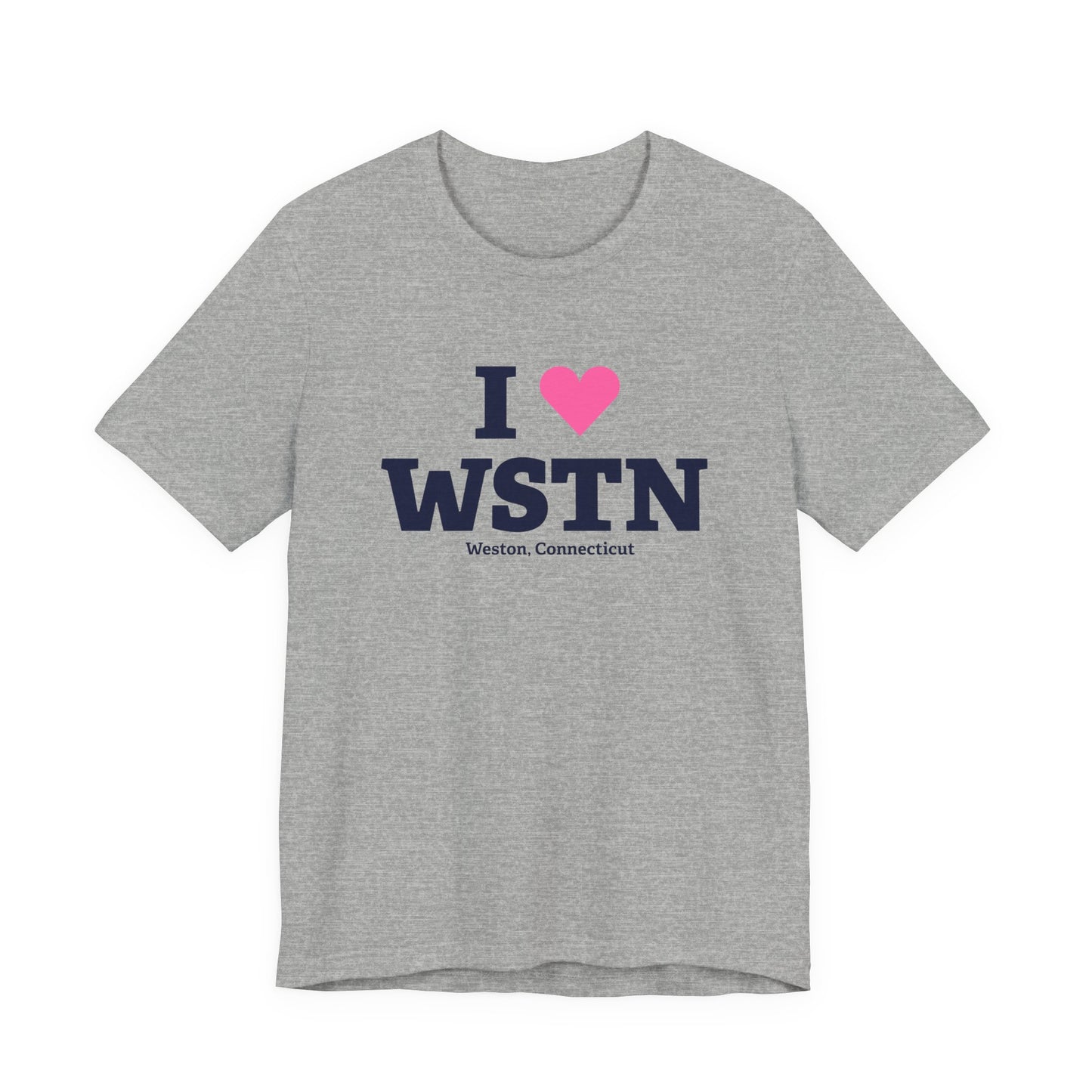 I Heart WSTN Unisex Jersey Short Sleeve T-Shirt