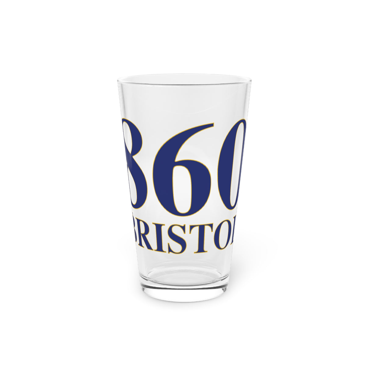 860 Bristol Pint Glass, 16oz