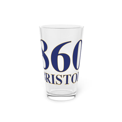860 Bristol Pint Glass, 16oz