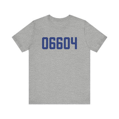 06604 Bridgeport Connecticut Zip Code Unisex Jersey Short Sleeve T-Shirt