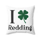 I Clover Redding Spun Polyester Square Pillow