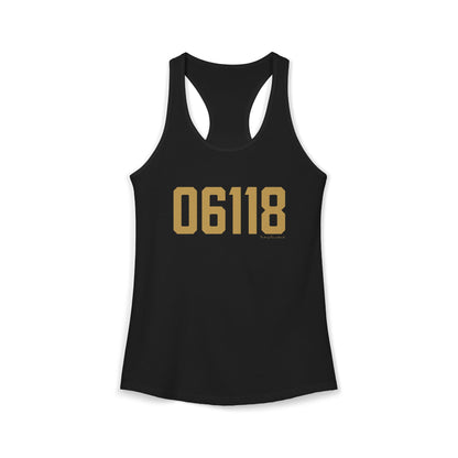 06118 East Hartford Connecticut Zip Code Women's Ideal Racerback Tank Top