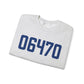 06470 Newtown. Connecticut Zip Code Unisex Heavy Blend™ Crewneck Sweatshirt
