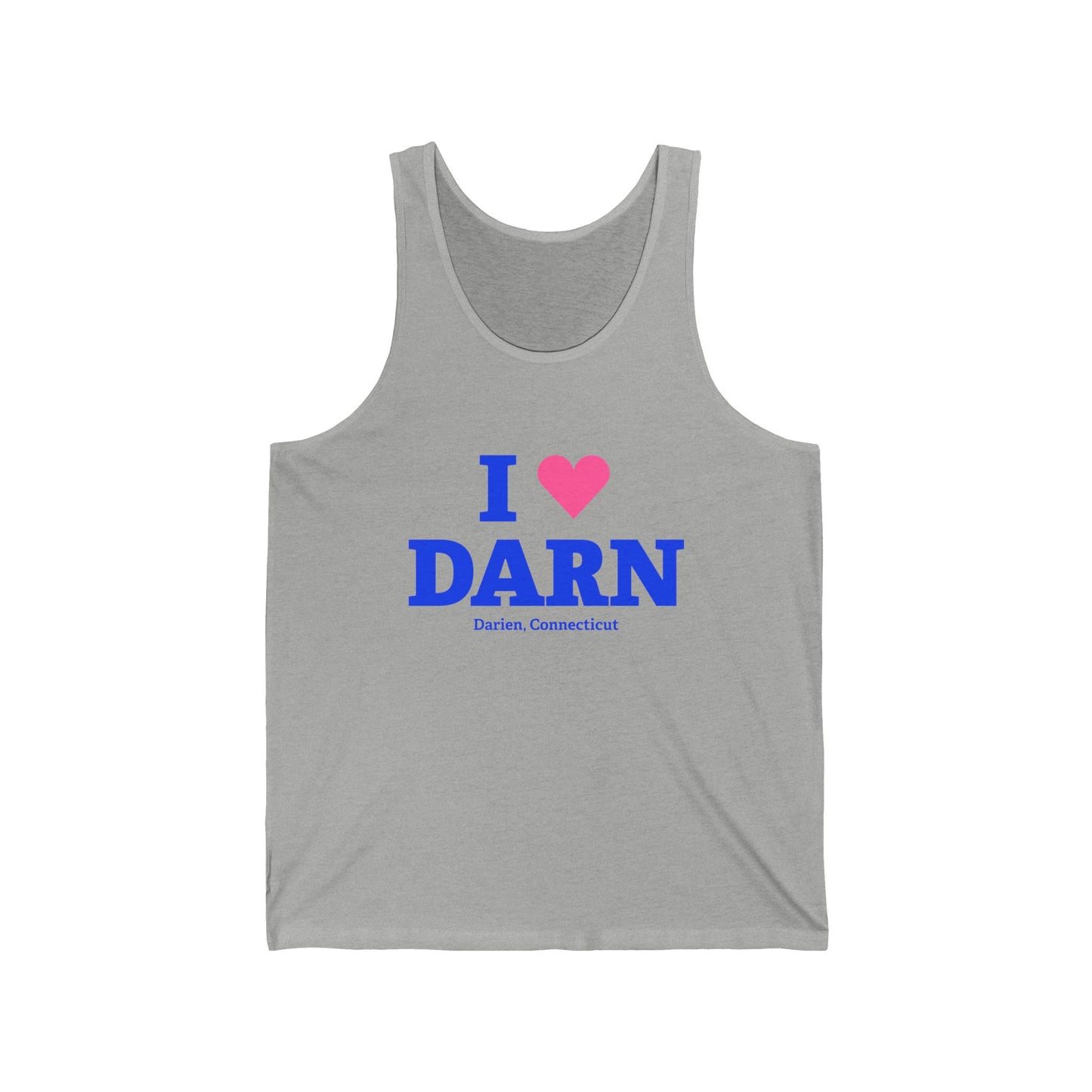 I Heart DARN Unisex Jersey Tank Top