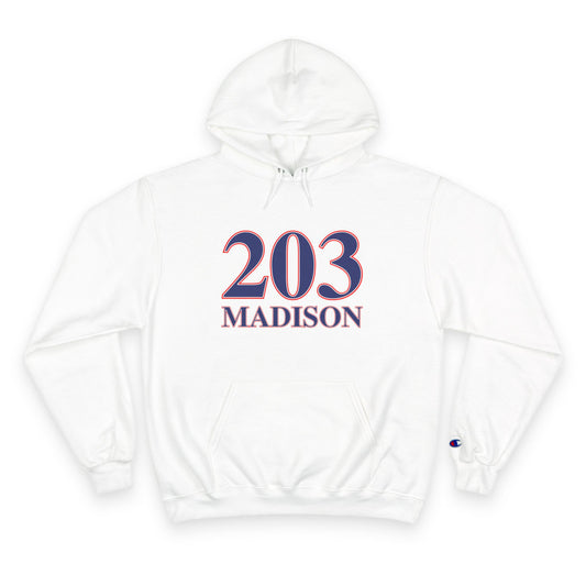 203 Madison Red White & Blue Champion Hoodie