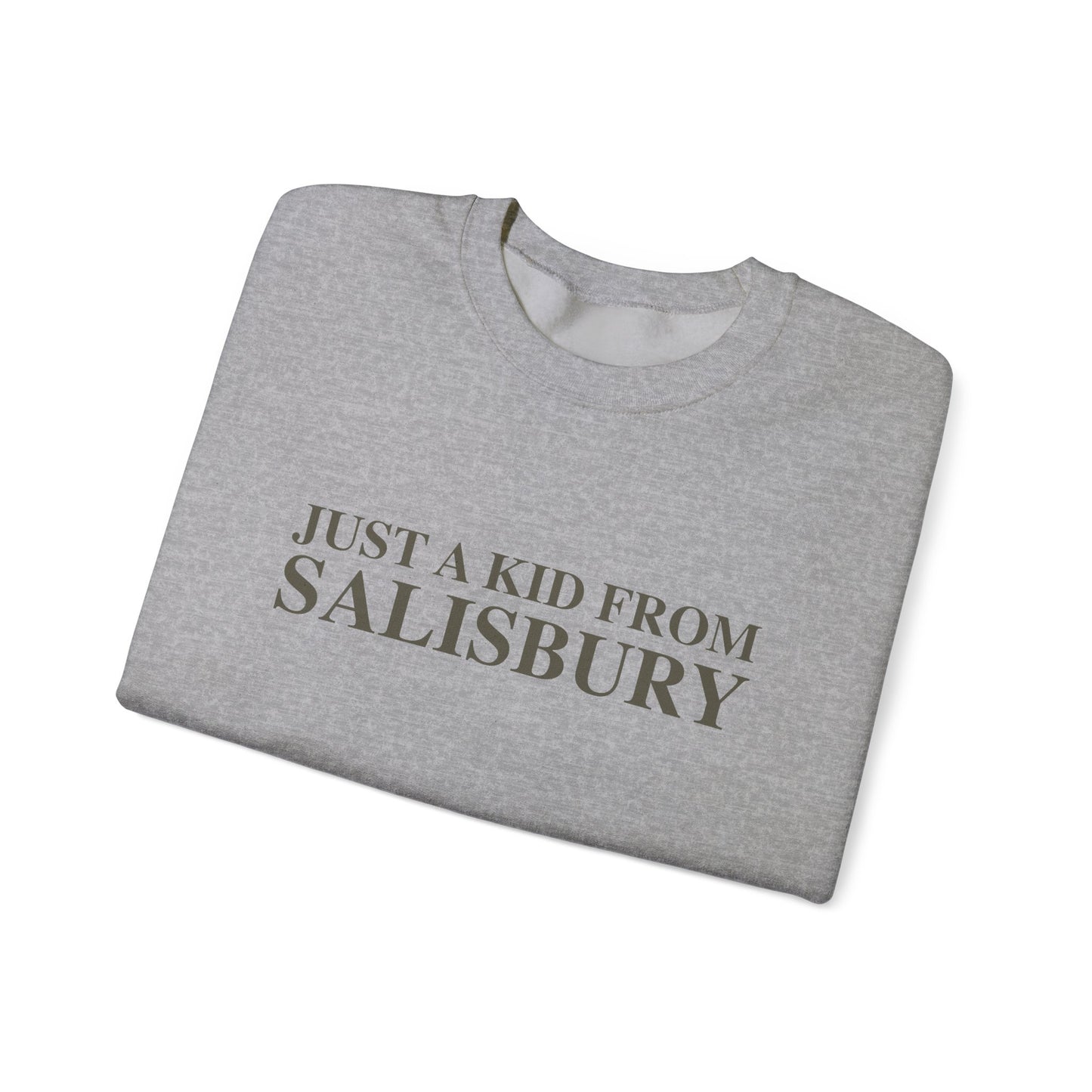 Just a kid from Salisbury Unisex Heavy Blend™ Crewneck Sweatshirt