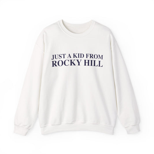 Just a kid from Rocky Hill Unisex Heavy Blend™ Crewneck Sweatshirt