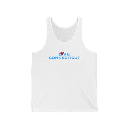 Love Connecticut Unisex Jersey Tank Top