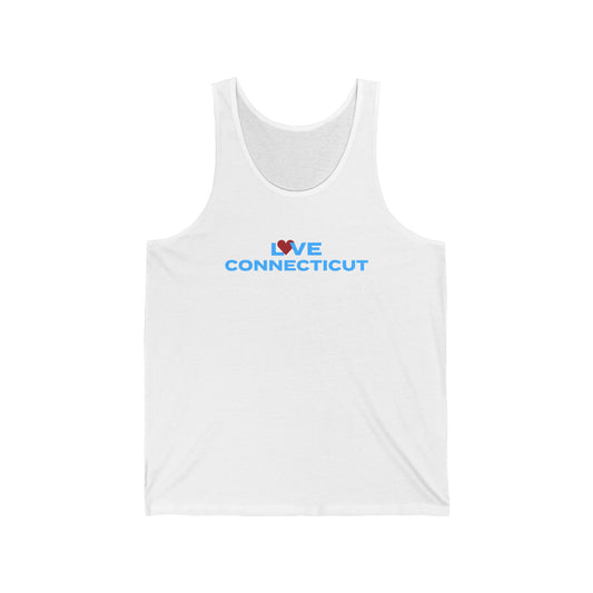 Love Connecticut Unisex Jersey Tank Top