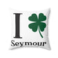 I Clover Seymour Spun Polyester Square Pillow