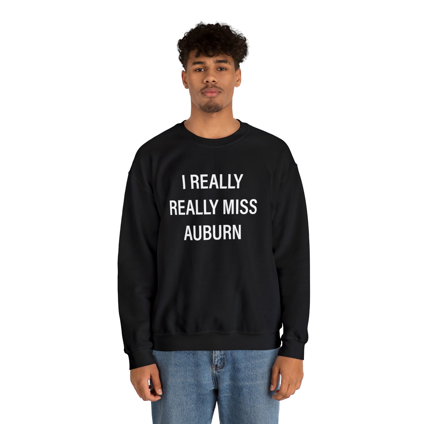 I Really Really Miss Auburn Unisex Heavy Blend™ Crewneck Sweatshirt