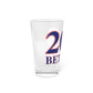 203 Bethel Trumbull Red, White & Blue Pint Glass, 16oz