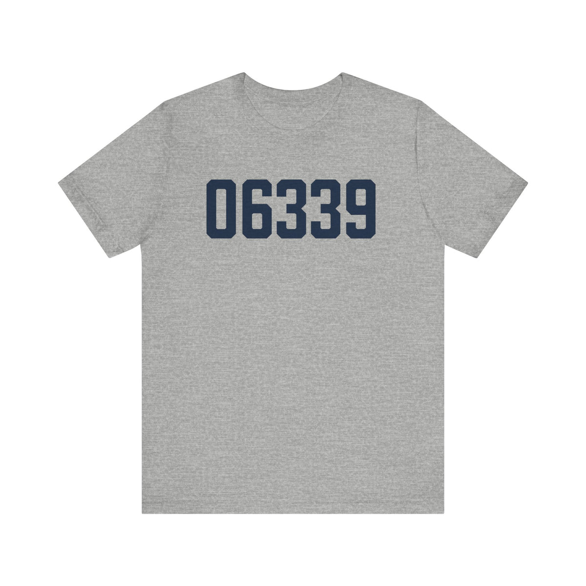 06339 Ledyard Connecticut Zip Code Unisex Jersey Short Sleeve T-Shirt