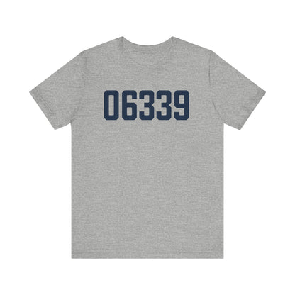 06339 Ledyard Connecticut Zip Code Unisex Jersey Short Sleeve T-Shirt