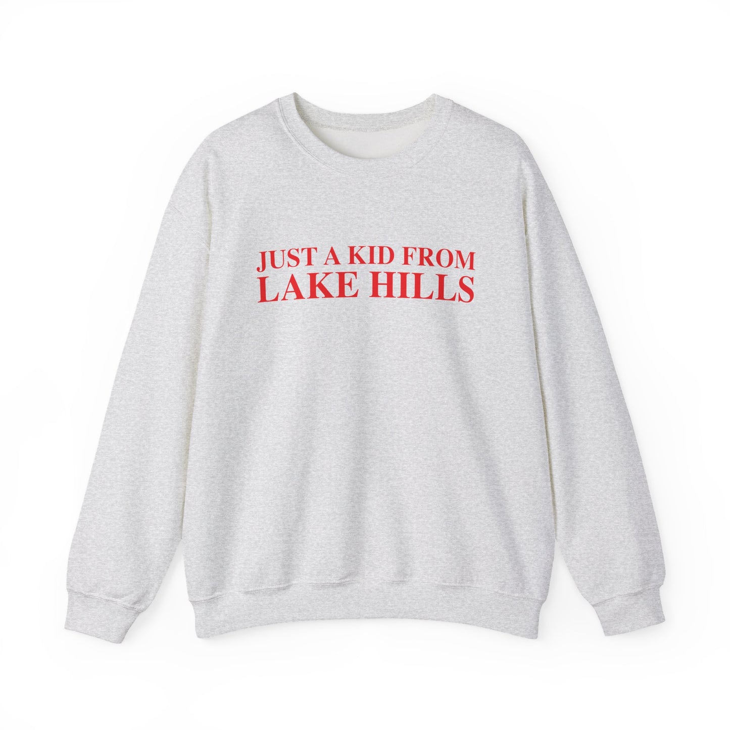 Just a kid from Lake Hills Unisex Heavy Blend™ Crewneck Sweatshirt