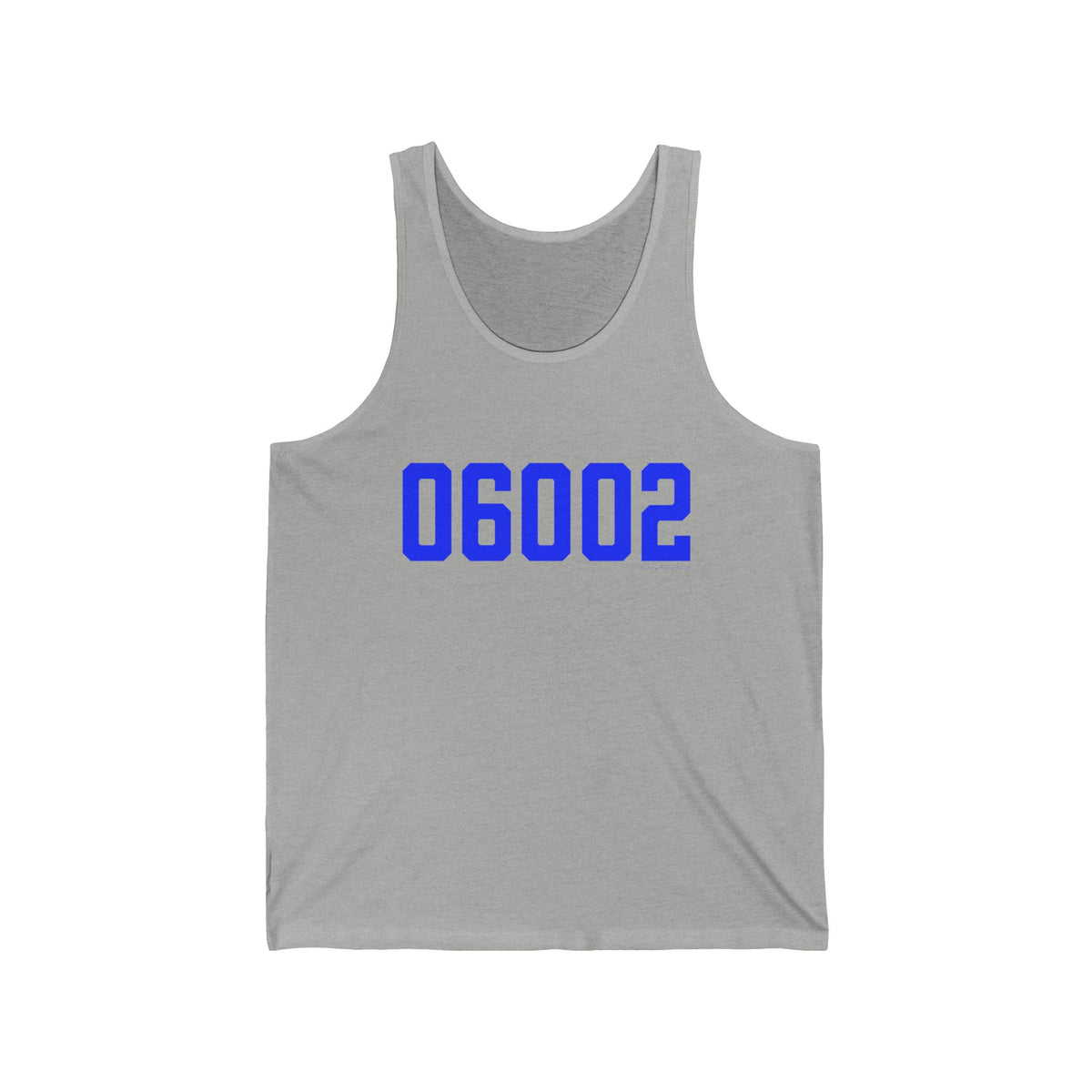 06002 Bloomfield Connecticut Zip Code Unisex Jersey Tank Top