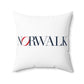 41 Tilt Norwalk Spun Polyester Square Pillow