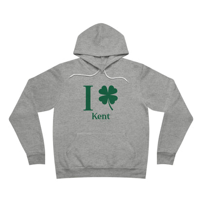 I Clover Kent Unisex Sponge Fleece Pullover Hoodie