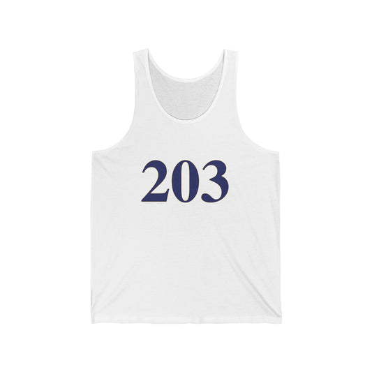 203 Unisex Jersey Tank Top