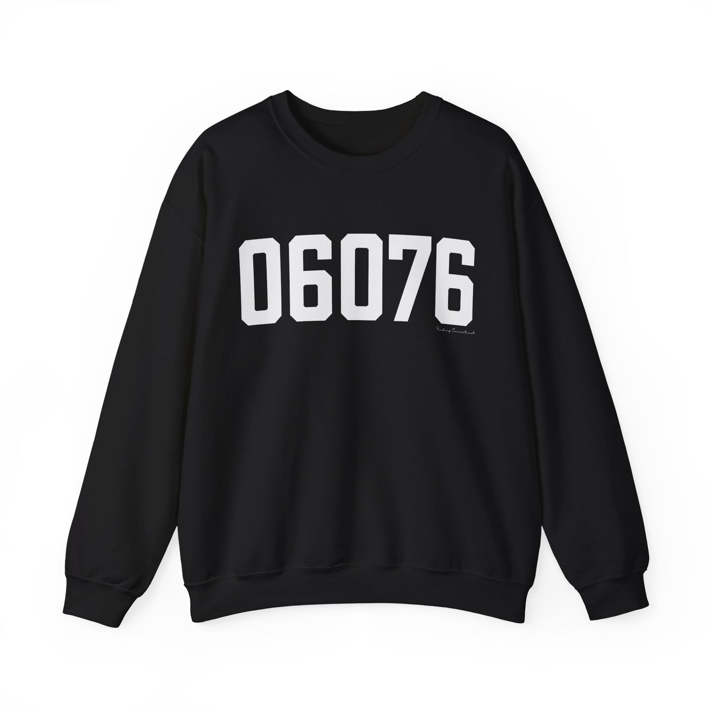 06076 Union CT Zip Code Unisex Heavy Blend™ Crewneck Sweatshirt