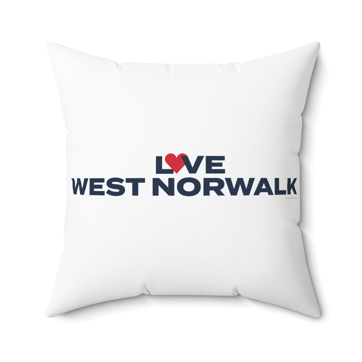 Love West Norwalk Spun Polyester Square Pillow
