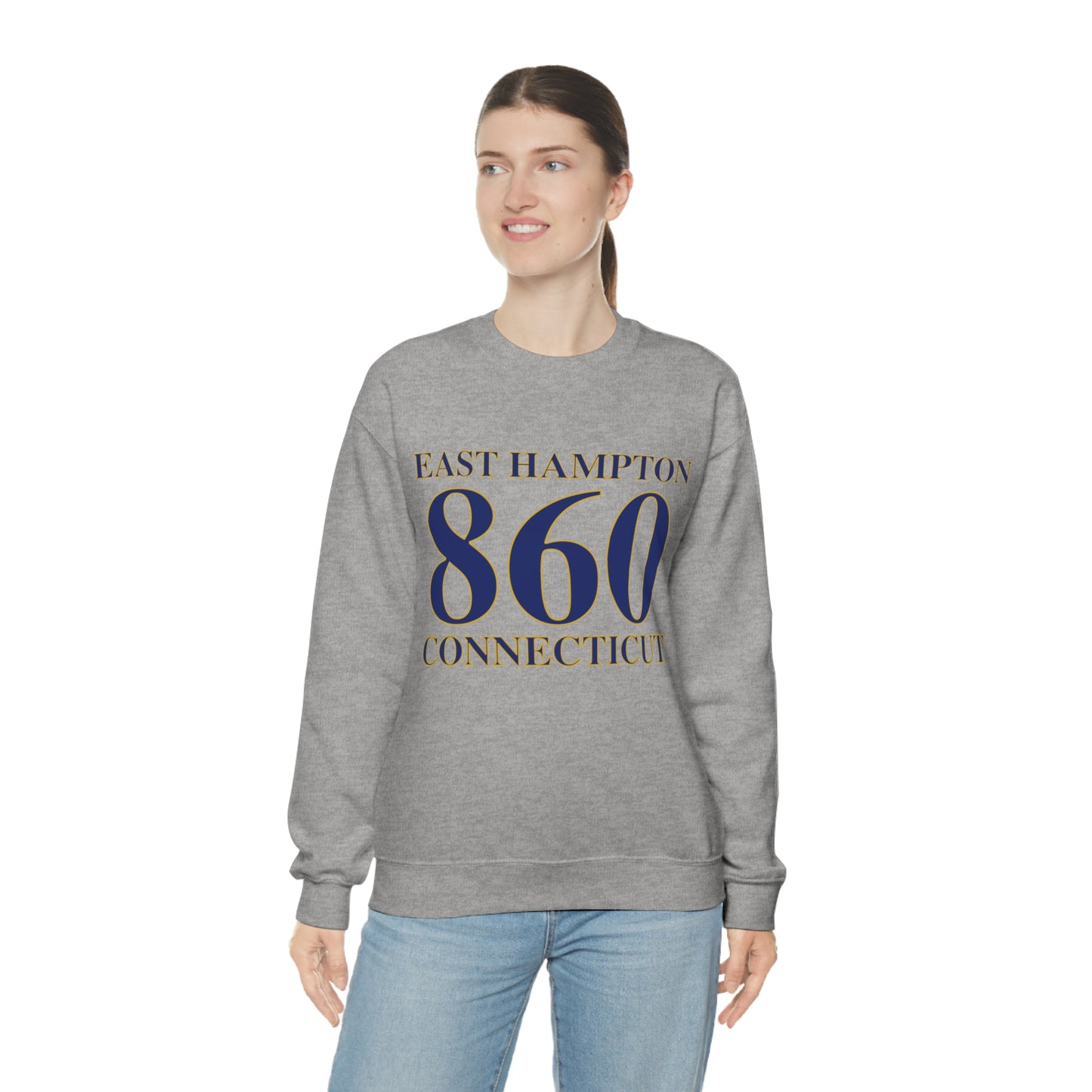 East Hampton 860 Connecticut Unisex Heavy Blend™ Crewneck Sweatshirt