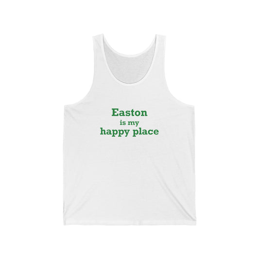 Easton Is My Happy Place Unisex Jersey Tank Top