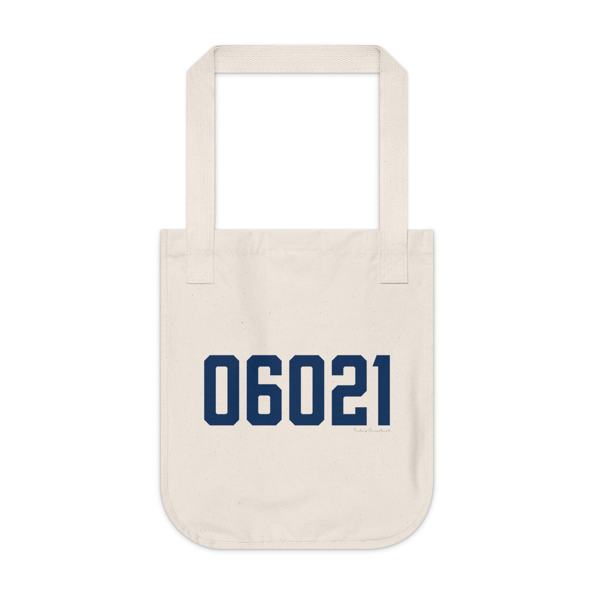 06021 Colebrook Connecticut Zip Code  Organic Canvas Tote Bag