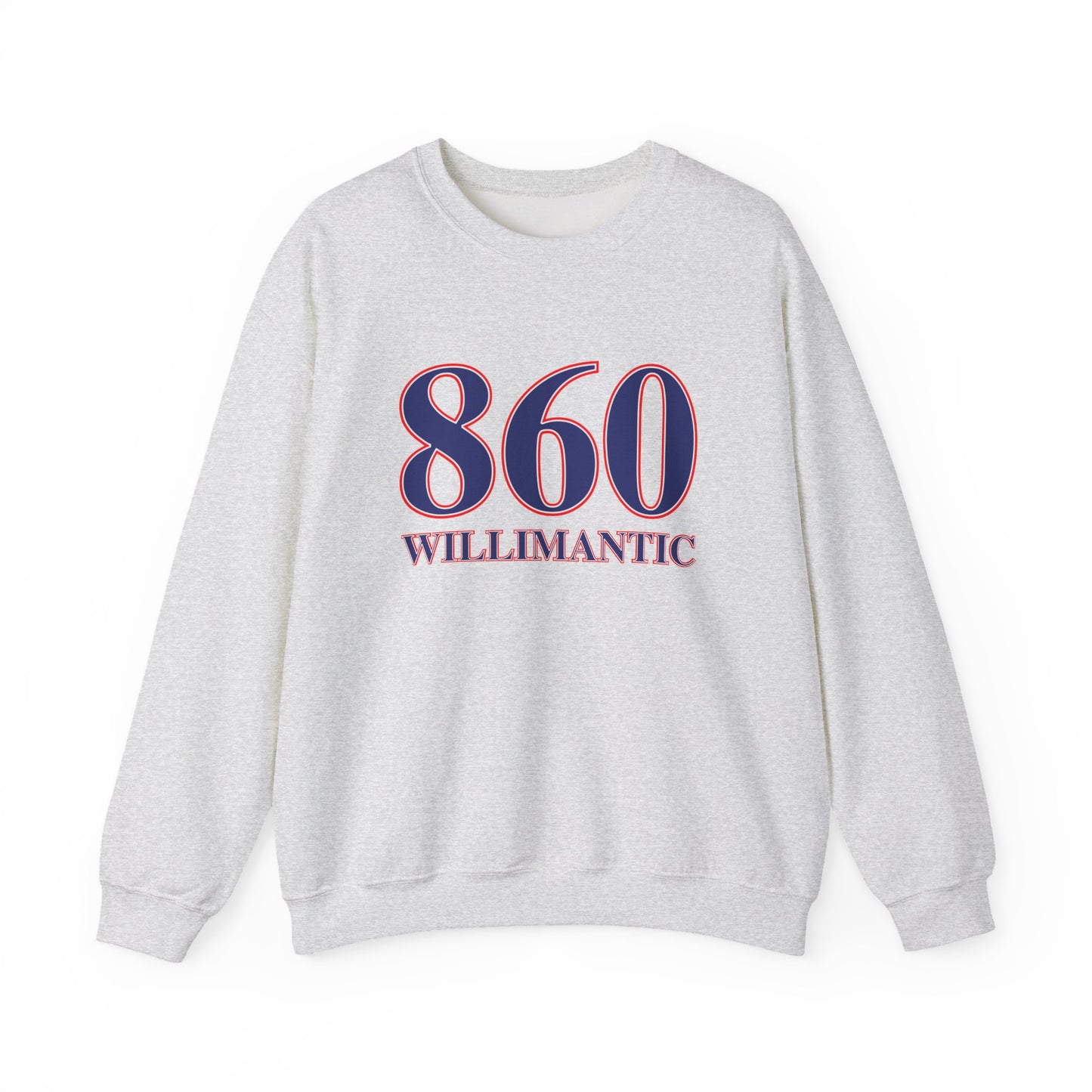 860 Willimantic Red, White & Blue Unisex Heavy Blend™ Crewneck Sweatshirt