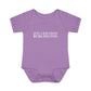 Just a kid from Burlington Infant Baby Rib Bodysuit