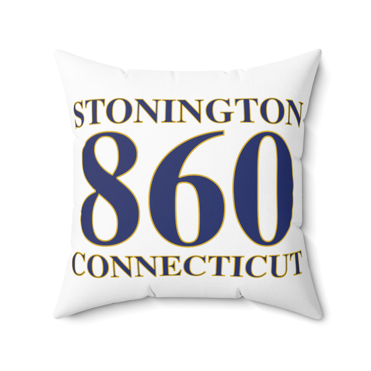 Stonington 860 Connecticut Polyester Square Pillow