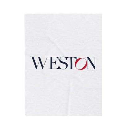 41 Tilt Weston Velveteen Plush Blanket