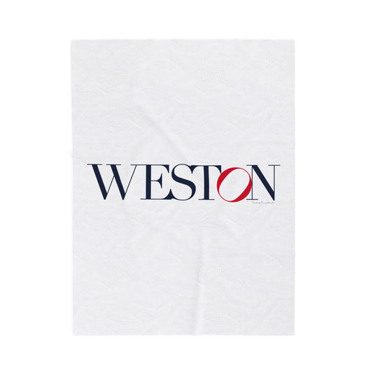 41 Tilt Weston Velveteen Plush Blanket