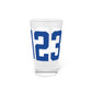 06423 East Haddam Connecticut Zip Code Pint Glass, 16oz
