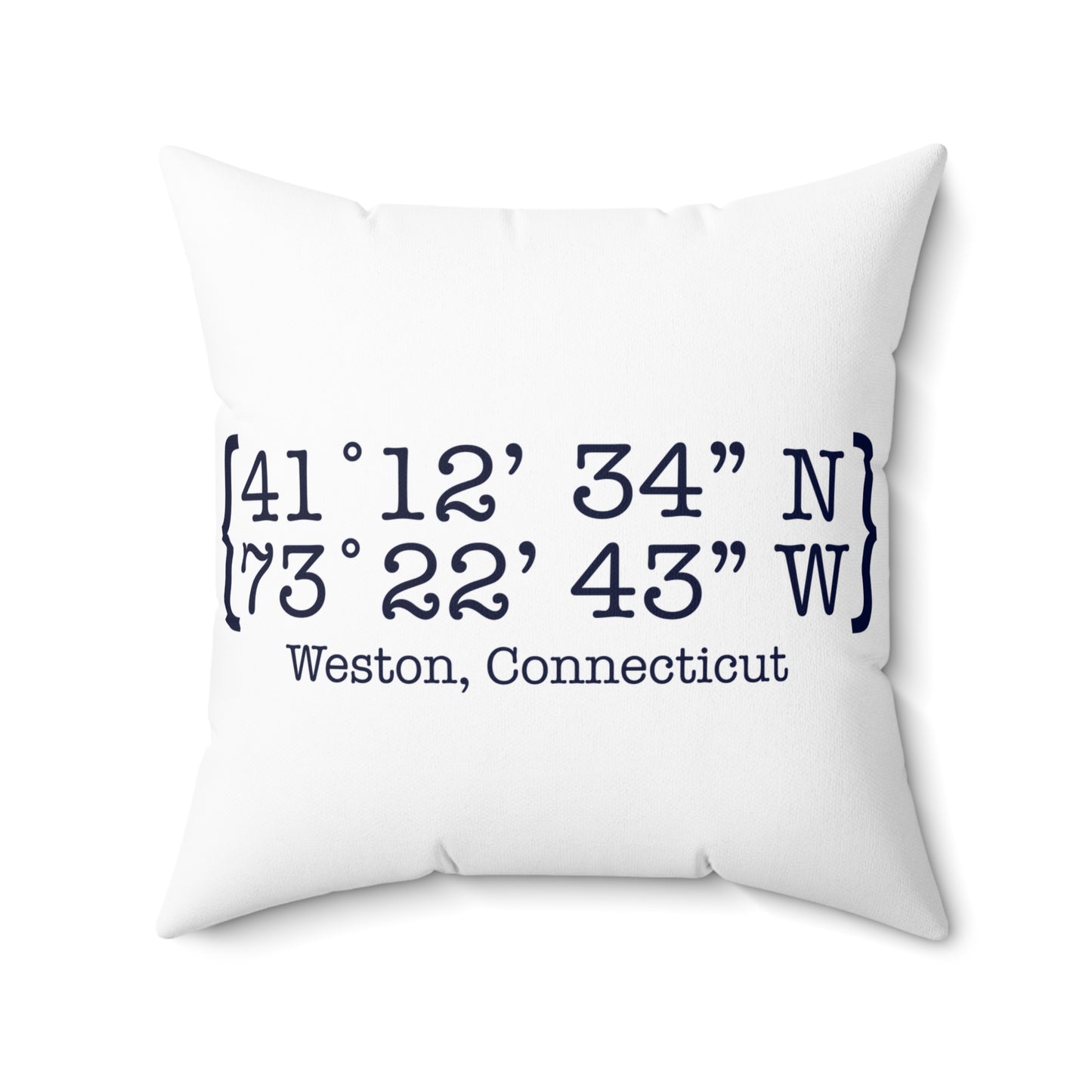 Weston Coordinates Spun Polyester Square Pillow
