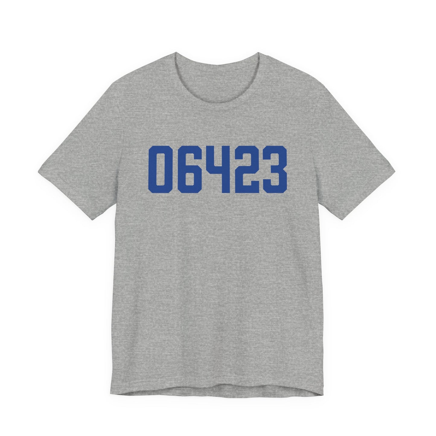 06423 East Haddam Connecticut Zip Code Unisex Jersey Short Sleeve T-Shirt