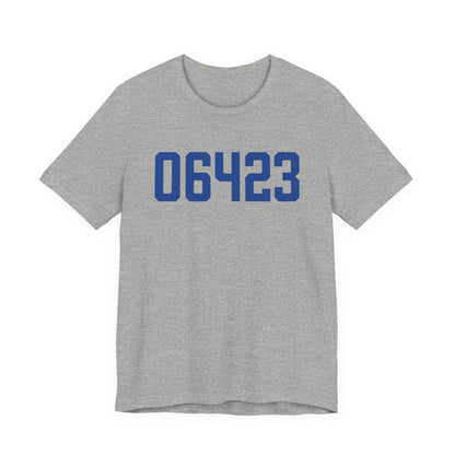 06423 East Haddam Connecticut Zip Code Unisex Jersey Short Sleeve T-Shirt