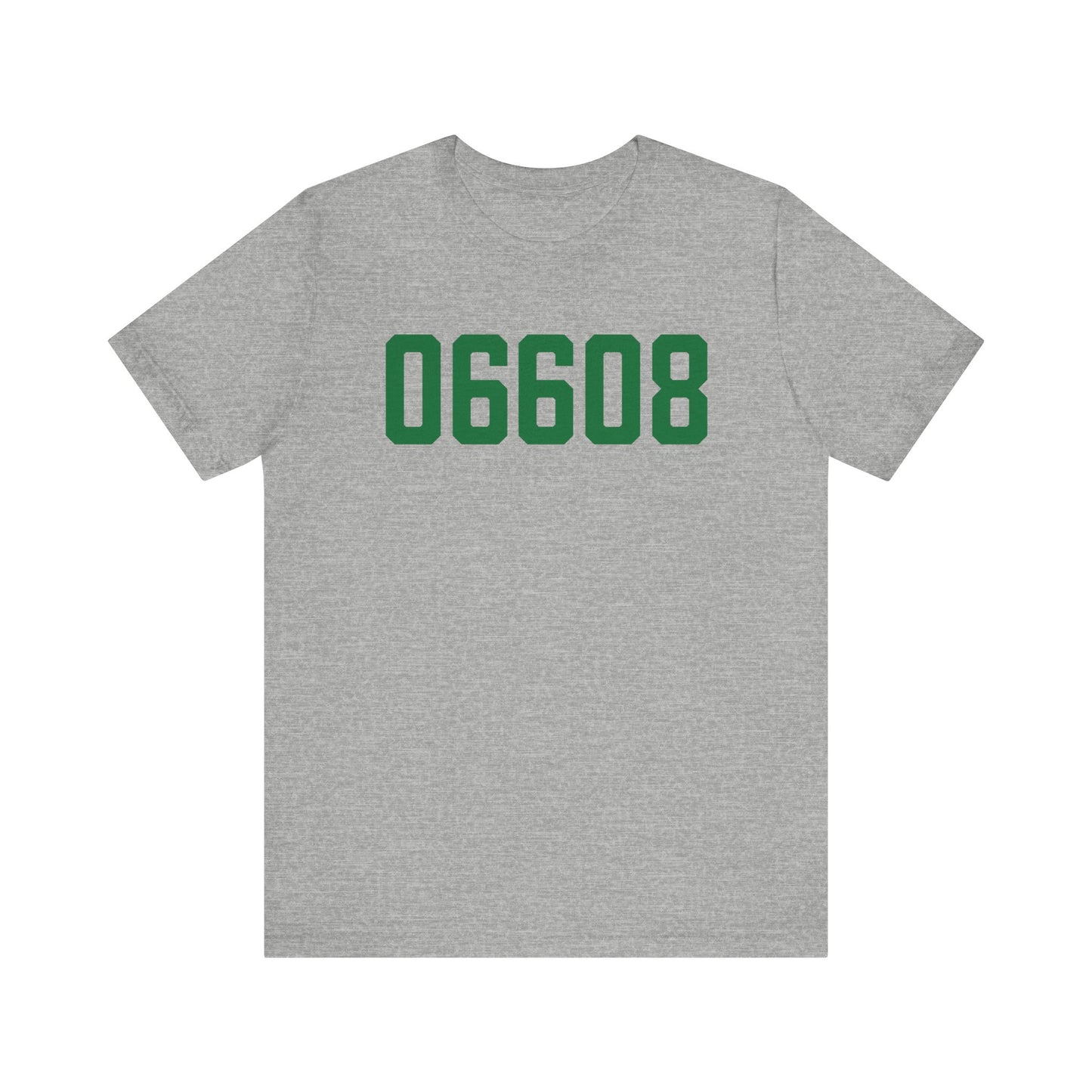06608 Bridgeport Connecticut Zip Code Unisex Jersey Short Sleeve T-Shirt