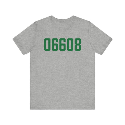 06608 Bridgeport Connecticut Zip Code Unisex Jersey Short Sleeve T-Shirt