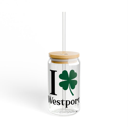 I Clover Westport Sipper Glass, 16oz
