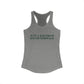 Just a kid from South Norwalk Women's Ideal Racerback Tank Top