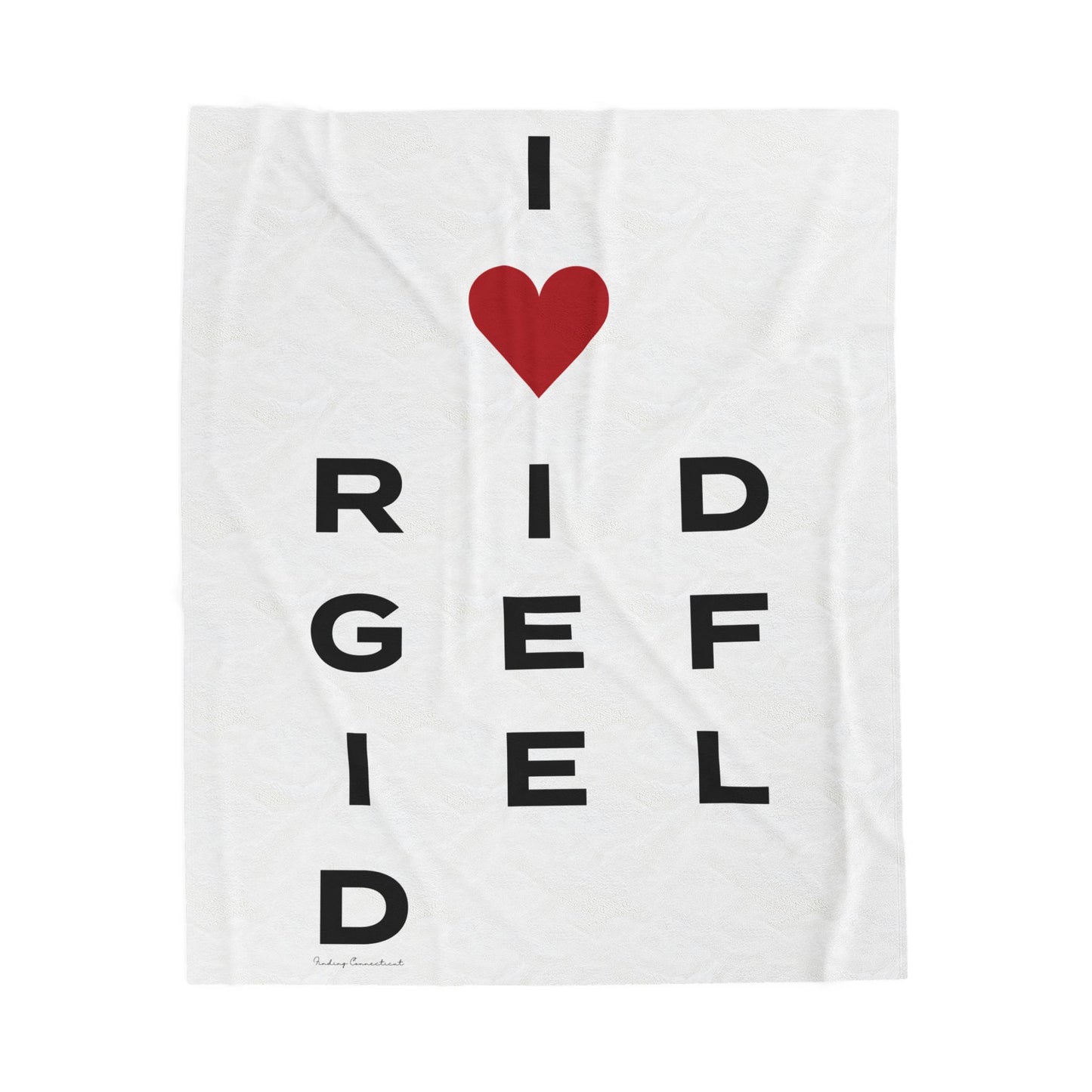 Ridgefield Vision Velveteen Plush Blanket
