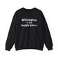 Willington is My Happy Place Unisex Heavy Blend™ Crewneck Sweatshirt
