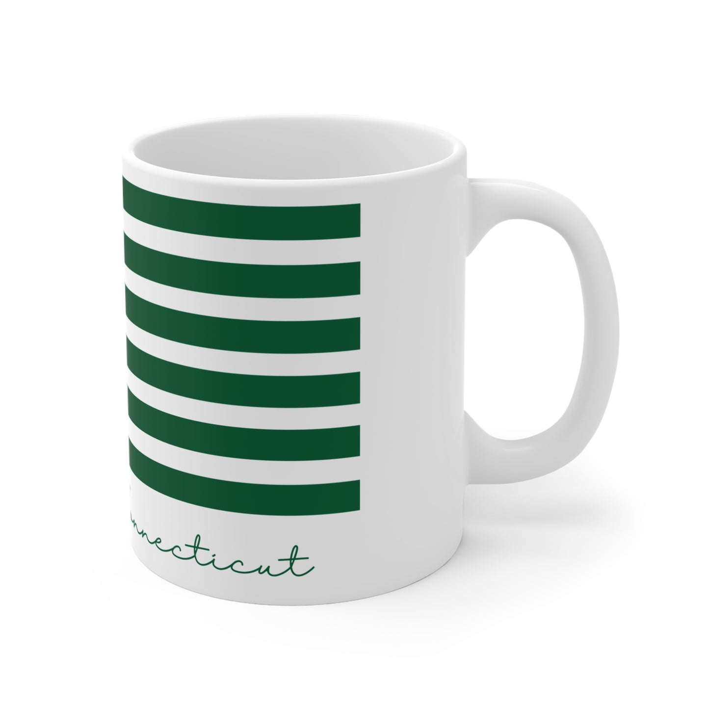 Stamford Connecticut St. Patrick's Day Flag Mug 11oz