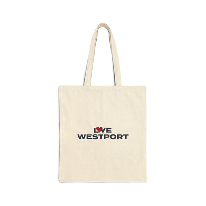 Love Westport Cotton Canvas Tote Bag