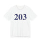 203 Unisex Jersey Short Sleeve T-Shirt